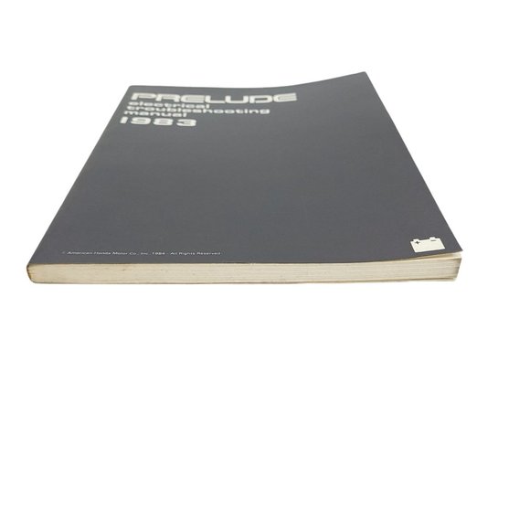 1983 Honda Prelude Electrical Troubleshooting Manual Automotive Service - Picture 6 of 13